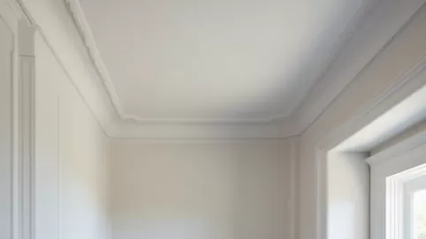 Sufit w kolorze ścian