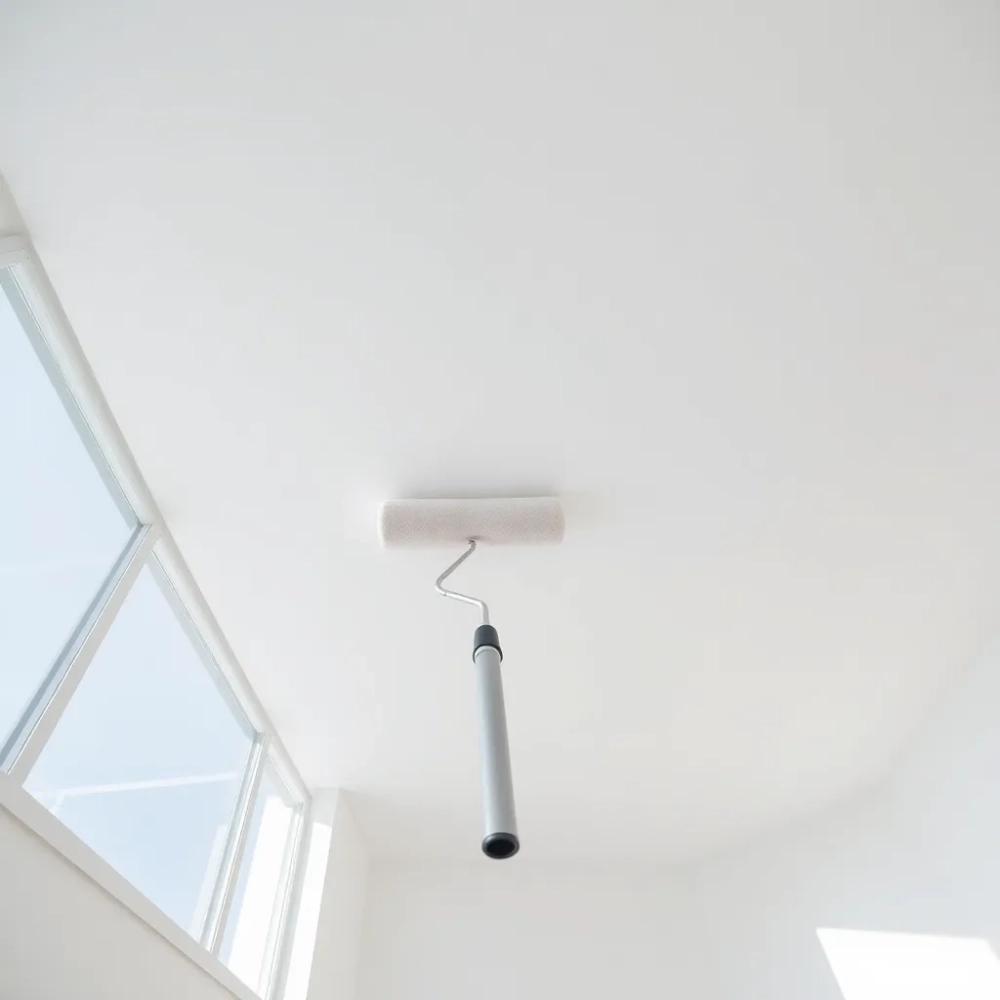 Jak malować sufit od okna czy do okna