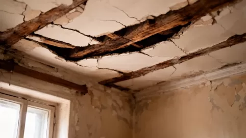 Jak zamaskować krzywy sufit