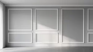 Nowoczesna sztukateria ścienna